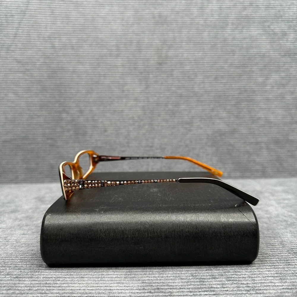 Jimmy Crystal New York JCR148 C11 Swarovski Crystal Reading Y2K Glasses Case
